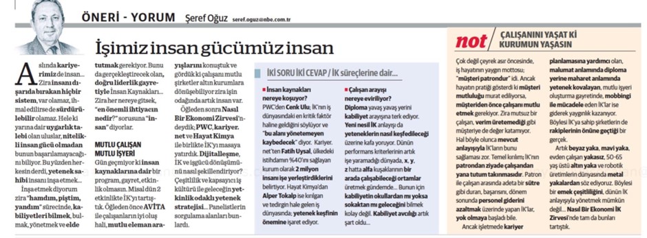 AVİTA Çalışma Hayatı Analizi ve İyi Oluş Gereksinimleri Araştırması'nın sonuçları açıklandı.